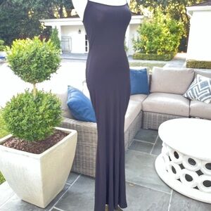 Skims Black Maxi Dress